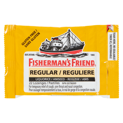 Fisherman's Friend Lozenges Regular 22 ea, $0.15/1ea