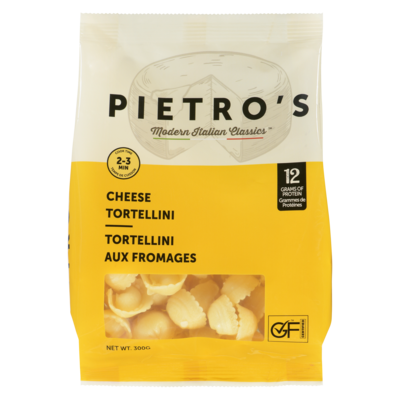 PIETRO'S Gluten Free Tortellini, Cheese 300 g, $3.83/100g