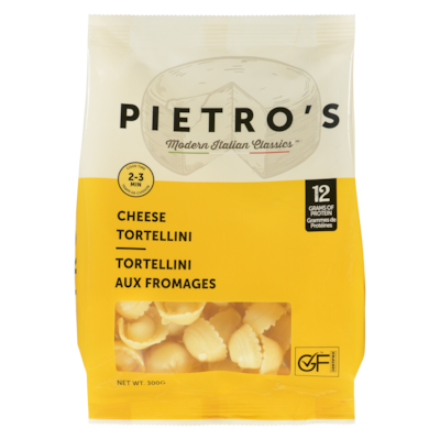 PIETRO'S Tortellini aux fromages sans gluten 300 g, 3,83 $/100g