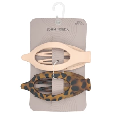 John Frieda John Frieda 2Pk Large Oval Flat Back Claws 2 ea, $7.50/1ea