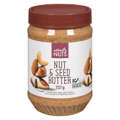 Nature's Nuts Nut & Seed Butter 737 g, $2.31/100g