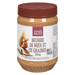 Nature’s Nuts Beurre de noix et de graines 737 g, 2,31 $/100g