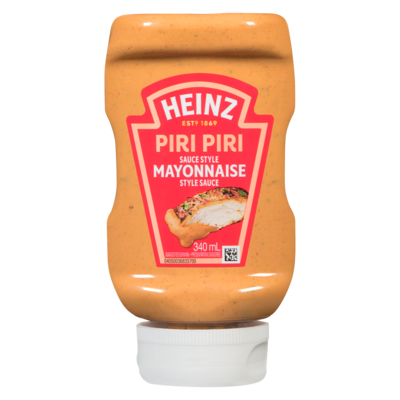 Heinz Mayonnaise style piri piri 340 ml, 0,88 $/100ml