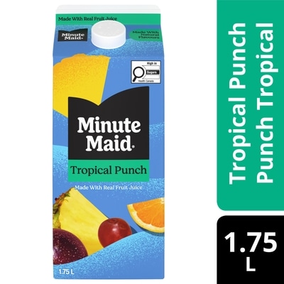 Minute Maid Tropical Punch Fruit Drink Carton 1.75 l, $0.19/100ml