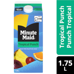 Minute Maid Boisson aux fruits Punch tropical carton 1.75 l, 0,23 $/100ml