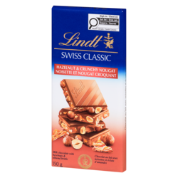 Lindt Milk Chocolate With Hazelnuts & Almond Brittle Hazelnut