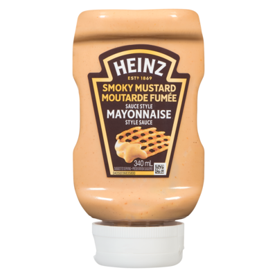 Heinz Mayonnaise, Smoky Mustard 340 ml, $1.17/100ml