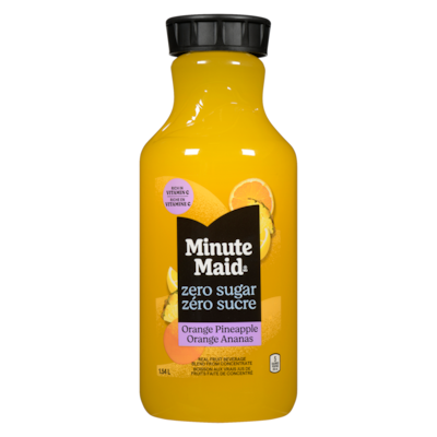 Minute Maid Boisson aux vrais jus de fruits faite de concentré orange ananas 1.54 l, 0,39 $/100ml