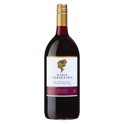 MARIA CHRISTINA Red Wine (ID required at pick-up) 1.5 l, $1.29/100ml