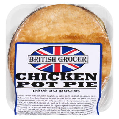 British Grocer Chicken Pot Pie 230 g, $3.91/100g