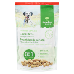 Caledon Farms Dog Treats Freeze-Dried Duck Bites Value Pack 240 g, $7.50/100g