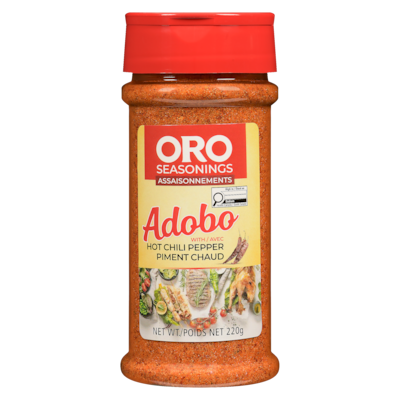 Adobo Seasoning, Hot Chili Pepper