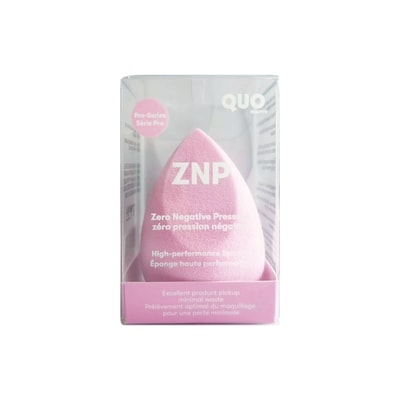 Quo Beauty Éponge haute performance znp (zéro pression négative) rose 1 ea, 1,49 $/1ch