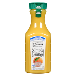 Simply 100% Pure & Natural Orange Juice With Calcium 1.36 l, $0.51/100ml