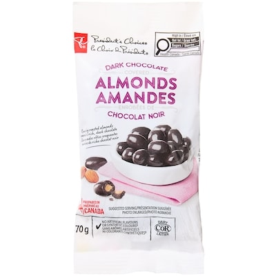 Dark Chocolate Covered Almonds