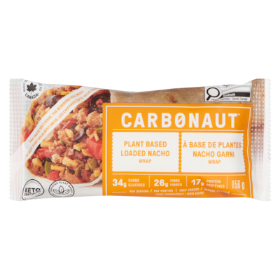 Carbonaut Wrap à base de plantes nacho garni 156 g, 4,35 $/100g