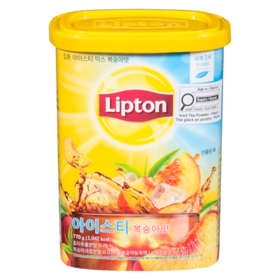 Lipton Iced Tea Powder Peach 770 g, $1.30/100g