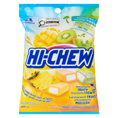Morinaga Bonbons fruités moelleux, mélange tropical 100 g, 4,29 $/100g