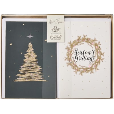 null Holiday Cards 14 Pack - Golden Classics 14 ea, $0.71/1ea