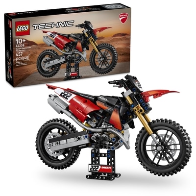 LEGO Technic Ducati Desmo450 MX Factory Motorcycle 42238 1 ea, $70.00/1ea