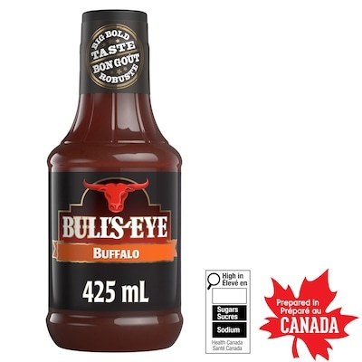 Bull's-Eye Sauce barbecue Buffalo 425 ml, 1,41 $/100ml