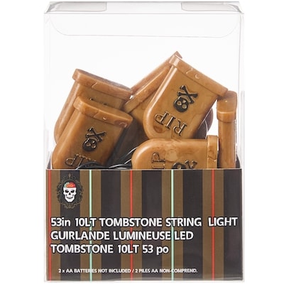 null Guirlande lumineuse de 10 ampoules en pierres tombales 1 ea, 7,00 $/1ch