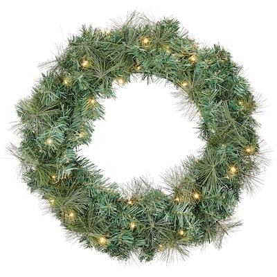 Light Up Pine Wreath