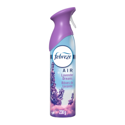 Febreze Assainisseur d’air en vaporisateur, Rêves de lavande, 1 u 230 g, 2,17 $/100g