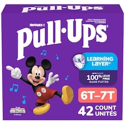 Huggies Boys' Potty Training Pants, 6T-7T (55-75 lbs), 42 Count 42 ea, $0.79/1ea