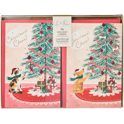 null Holiday Cards 14 Pack - Pets 14 ea, $0.71/1ea