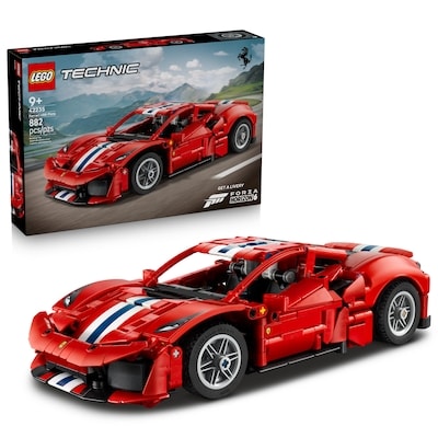 LEGO Technic Ferrari 488 PISTA Car Toy 42235 1 ea, $90.00/1ea
