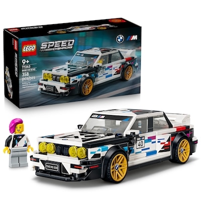 LEGO Speed Champions BMW M3 (E30), Ensemble de jouet de voiture 77263 1 ea, 43,00 $/1ch