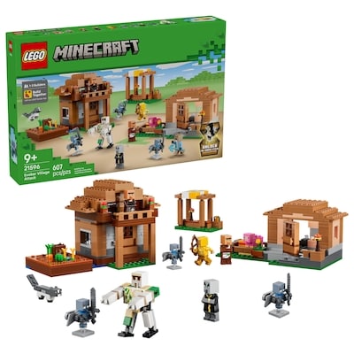 LEGO Minecraft L’attaque du village de l’évocateur, Ensemble de jouet 21596 1 ea, 151,99 $/1ch