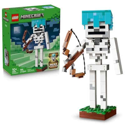 LEGO Minecraft The Skeleton Building Toy 21594 1 ea, $55.00/1ea
