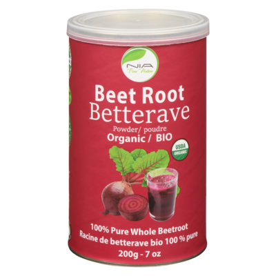Nia Pure Nature Beet Root Powder Organic 200 g, $16.50/100g