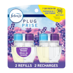 Febreze Plug In Air Freshener Scented Oil Refill Lavender, 2ct 52 ml, $23.08/100ml