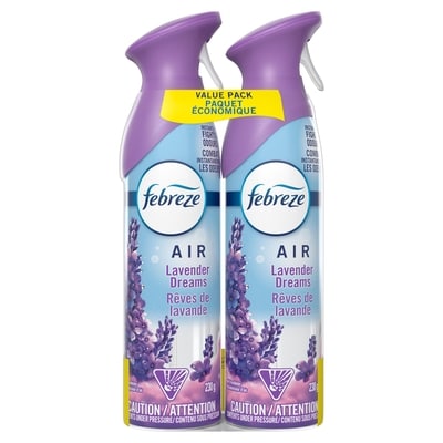 Febreze Air Freshener Spray Lavender Dreams, 2ct 460 g, $2.17/100g
