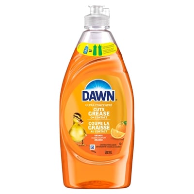 Dawn Ultra Dish Soap Orange 502 ml, $0.60/100ml