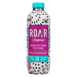 Roar Organic Naturally Flavoured Vitamin Enhanced Beverage Dragon Fruit Punch 532 ml, $0.66/100ml