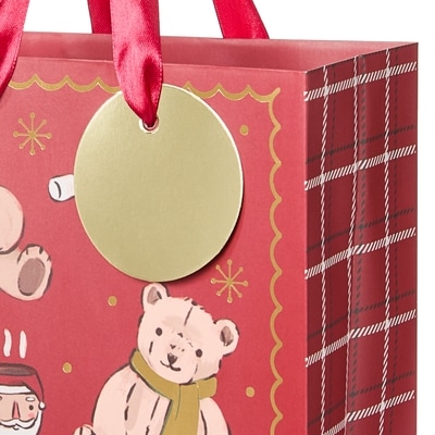 Sac-cadeau de taille moyenne&nbsp;–&nbsp;oursons en peluche