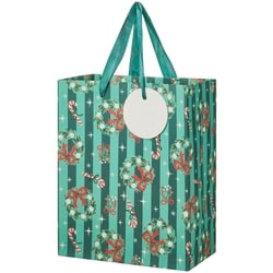 Life at Home Medium Gift Bag - Wreaths 1 ea, $2.00/1ea
