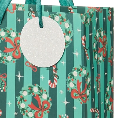 Medium Gift Bag - Wreaths