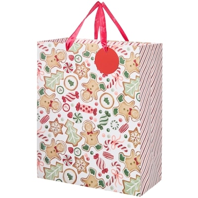 Life at Home Large Gift Bag - Christmas Treats 1 ea, $2.50/1ea