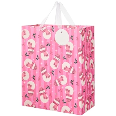 Life at Home Grand sac-cadeau – bonshommes de neige 1 ea, 2,50 $/1ch