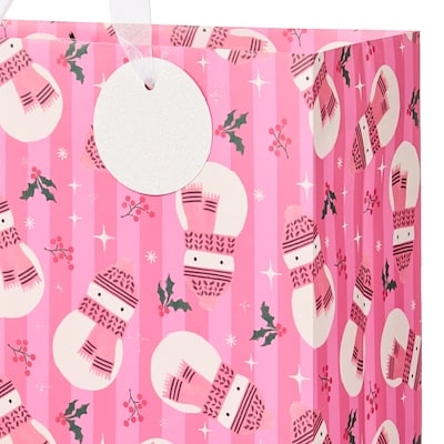 Grand sac-cadeau – bonshommes de neige