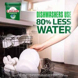 Cascade Complete Dishwasher Detergent Fresh, 80ct - 80 ea | Real