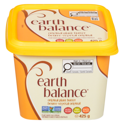 Earth Balance Plant Butter, Original 425 g, $1.76/100g