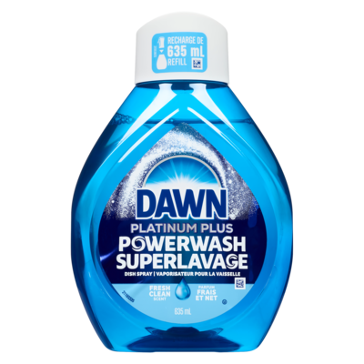 Dawn Platinum Plus Dish Spray Refill, Fresh 635 ml, $1.26/100ml