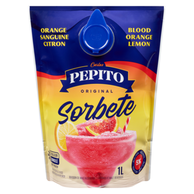 Pepito Boisson de malt alcoolisée original sorbete (Pièce d’identité requise au moment du ramassage) 1 l, 0,70 $/100ml