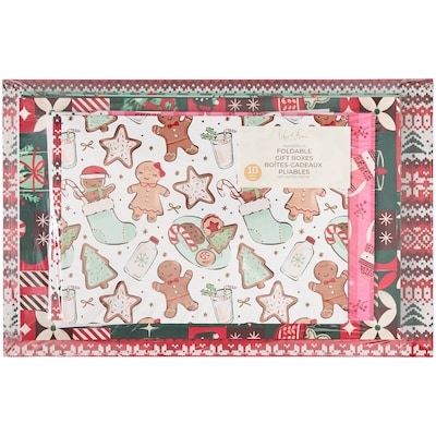 Life at Home Foldable Gift Boxes 10 Pack 1 ea, $8.00/1ea